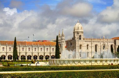 LISBON, PORTUGAL - APRIL 2018: Historical center view, HDR Image