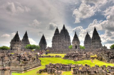 Prambanan tapınağı, Java, Endonezya 