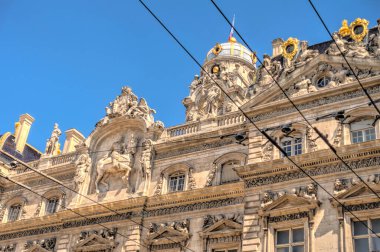 Lyon, France - August 2019 : Historical center in summertime