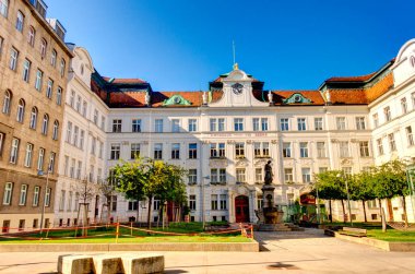 Vienna, Austria - July 2019 : Historical center in sunny weather