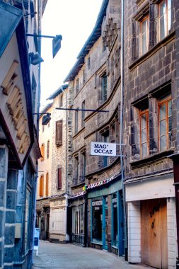 architecture in Auvergne  region, France