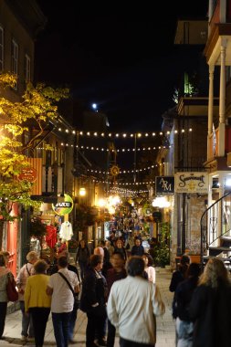 Quebec City, QC, Canada - September 2017 : Historical center at view, HDR Image