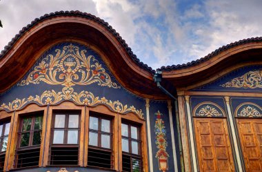 historical Plovdiv city in Bulgaria 