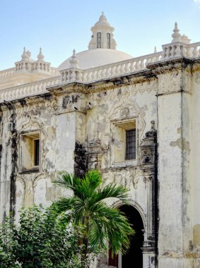 LEON, NICARAGUA - January 2016: Historical center view, HDR Image