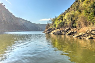 beautiful view of nature landscape. The Douro Valley 