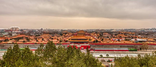Beijing Capital China Famous Its Ancient Architecture Monuments — Fotografia de Stock