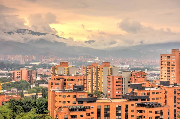 Guatape Colombia April 2019 Historical Center Cloudy Weather — Foto de Stock