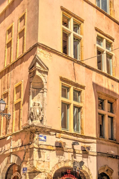 Lyon France August 2019 Historical Center Summertime — Stockfoto