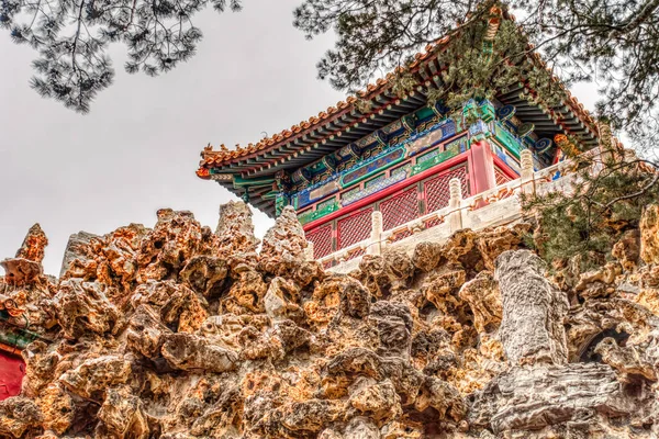 Beijing Capital China Famous Its Ancient Architecture Monuments — Fotografia de Stock