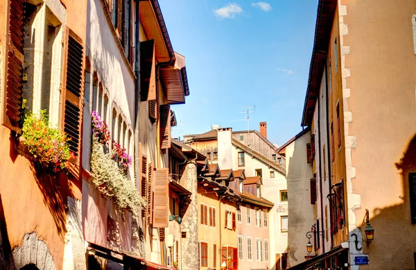 Annecy France August 2019 Historical Center Summertime — Stock Photo, Image