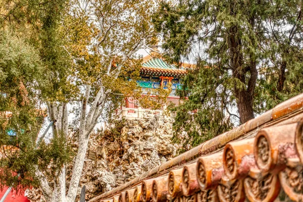 Beijing Capital China Famous Its Ancient Architecture Monuments — Stok fotoğraf