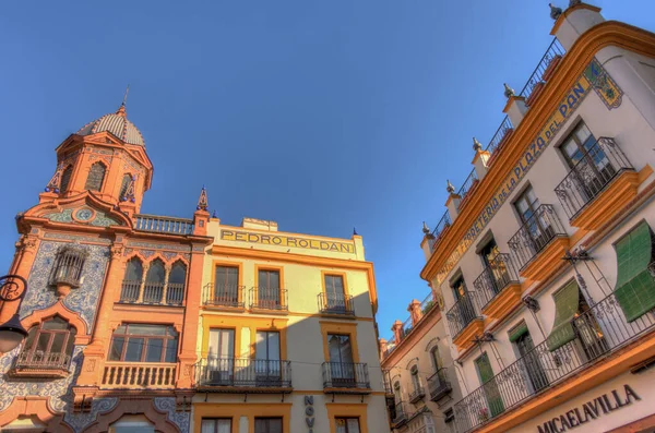 Sevilla Spain January 2019 Historical Center Sunny Weather — Stok fotoğraf
