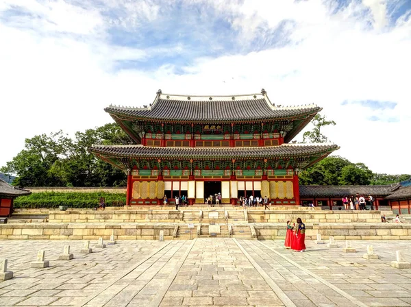 Seoul South Korea September 2016 Historical Center Seoul Sunny Weather — Stok fotoğraf