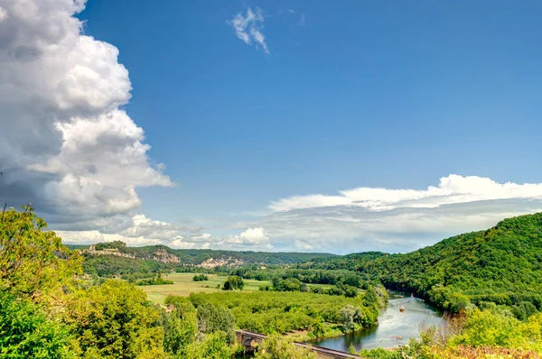 Panoramic View Beautiful River — Foto de Stock