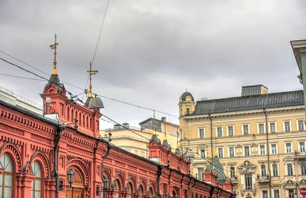 Moscow Russia August 2018 Historical Center Cloudy Weather — 스톡 사진