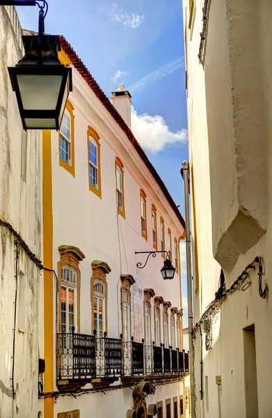 Historical Architecture Evora Portugal Europe — Fotografia de Stock