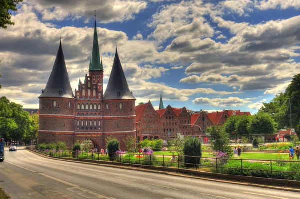 Architecture Lubeck Germany Travel — 图库照片