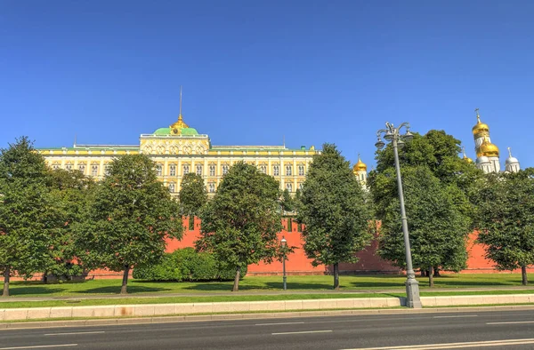 Москва Россия Августа 2018 Исторический Центр Солнечную Погоду Изображение Hdr — стоковое фото