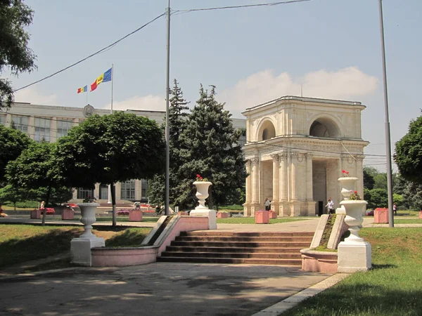 Кишинев Молдова Июль 2013 Исторический Центр Летом — стоковое фото