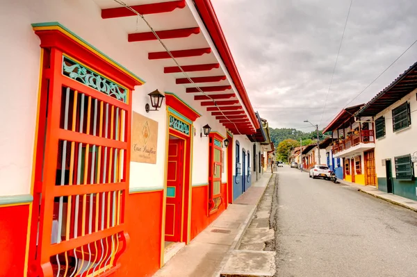 Hdr Image Made Jardin Antioquia Colombia — стокове фото