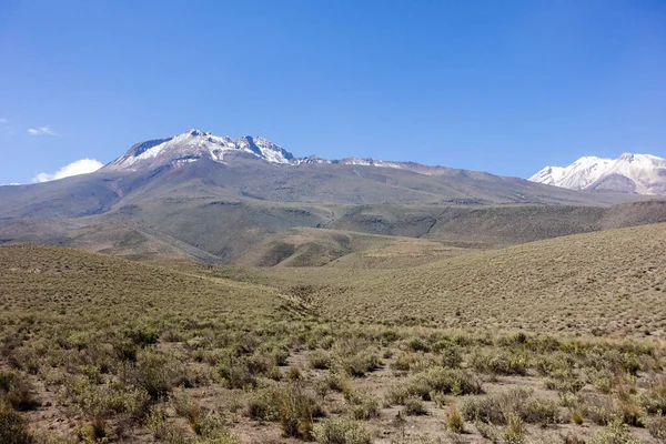 Scenic View Altiplano Landscape Peru — Stock Photo, Image