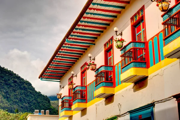 Hdr Image Made Jardin Antioquia Colombia — стокове фото