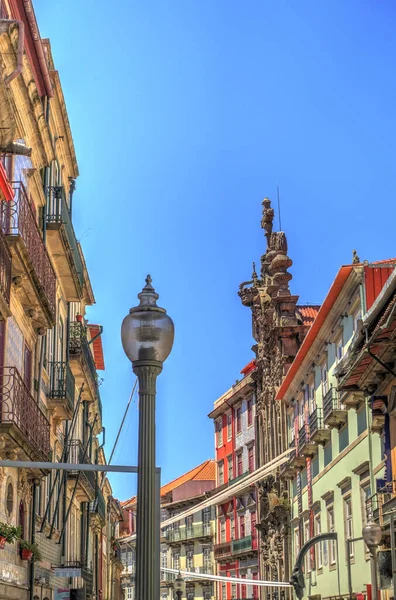 Porto Portugal June 2021 Historical Center Summertime Hdr Image — ストック写真