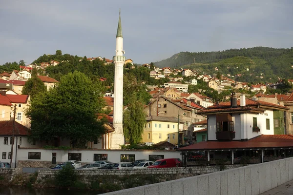 Сараєво Столиця Найбільше Місто Боснії Герцеговини — стокове фото