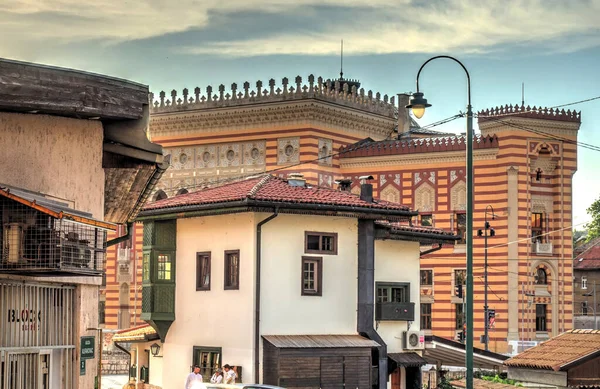 Сараево Столица Крупнейший Город Боснии Герцеговины — стоковое фото