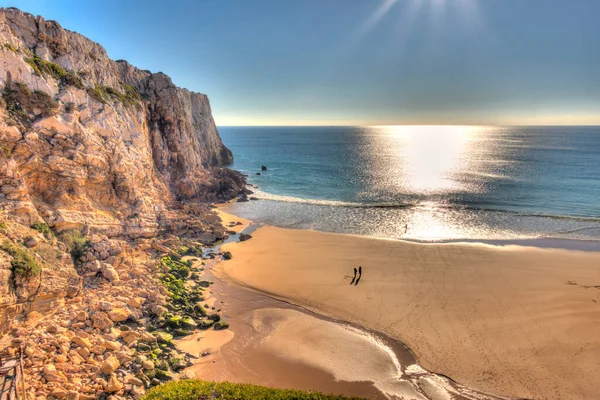 Benagil Beach Daytime Portugal — Stockfoto