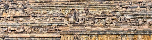 Templo Borobudur Java Indonésia — Fotografia de Stock