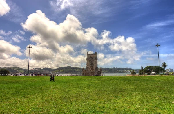 Lisbon Portugal April 2018 Historical Center View Hdr Image — Fotografia de Stock