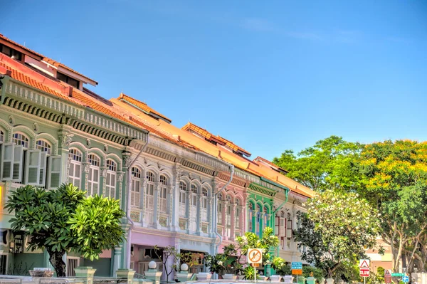 Singapore March 2019 Little India Sunny Weather — Stok fotoğraf