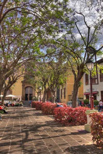 Santa Cruz Palma Spain March 2020 Historical Center Cloudy Weather — Stockfoto