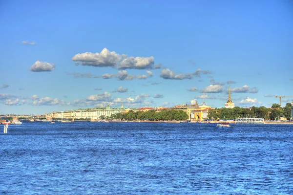 Saint Petersburg Russia August 2018 Historical Center Cloudy Weather — Zdjęcie stockowe