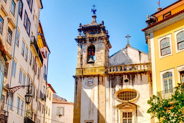Coimbra Portugal July 2019 Historical Center Sunny Weather — 图库照片