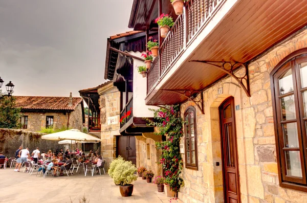 Picturesque Mountain Village Cantabria Spain — Stockfoto