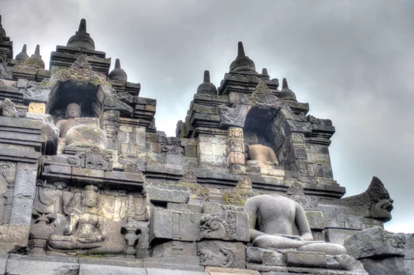 Borobudur Tempel Java Indonesien — Stockfoto