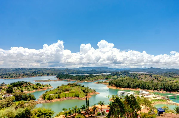 Penol Colombia April 2019 Lake Geological Formations Sunny Weather — Stockfoto