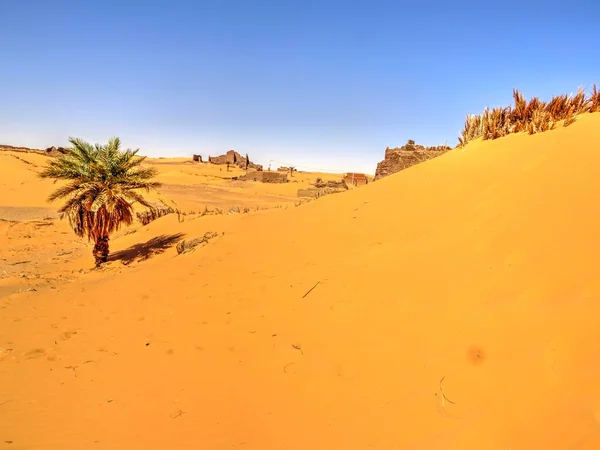 Timimoun Algeria March 2016 Saharan Desert Sunny Weather — Photo