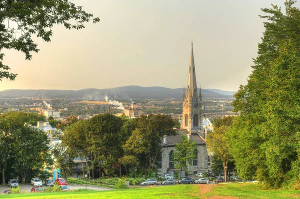 Quebec City Canada September 2017 Historical Center View Hdr Image — 스톡 사진