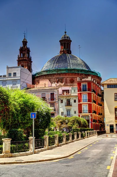 Valencia Spain July 2020 Historical Center Sunny Weather — Foto de Stock