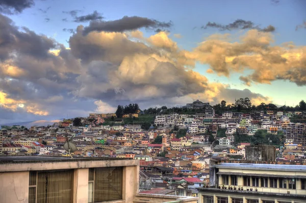 Quito Ecuador April 2018 Beautiful View Historical Center City — Fotografia de Stock