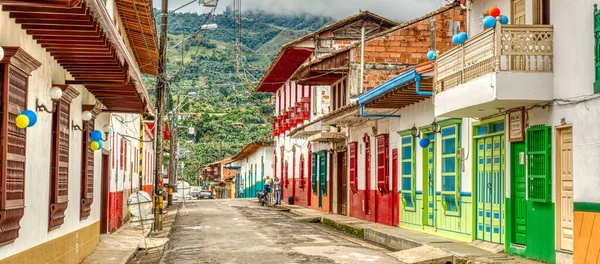 Hdr Image Made Jardin Antioquia Colombia — стокове фото