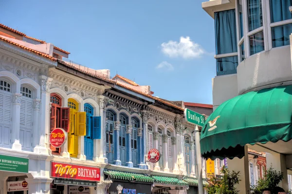 Singapore March 2019 Little India Sunny Weather — Stock Fotó