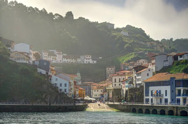 Cudillero Small Picturesque Fishing Port — Zdjęcie stockowe