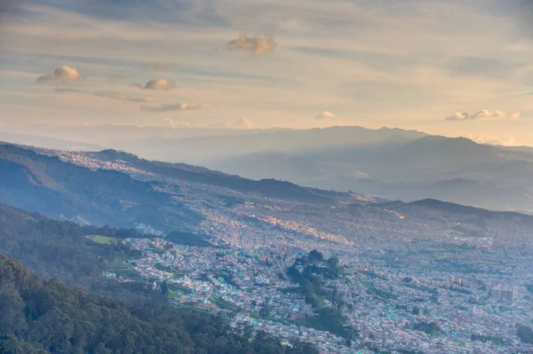 Bogota Colombia April 2019 Cityscape Cloudy Weather —  Fotos de Stock