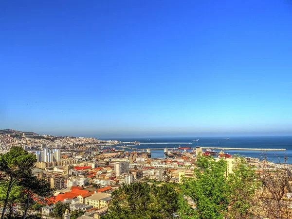Algiers Algeria March 2020 Colonial Architecture Sunny Weather Hdr Image — Foto Stock
