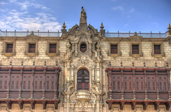 Lima Peru April 2018 Historical Center Sunny Weather — Zdjęcie stockowe