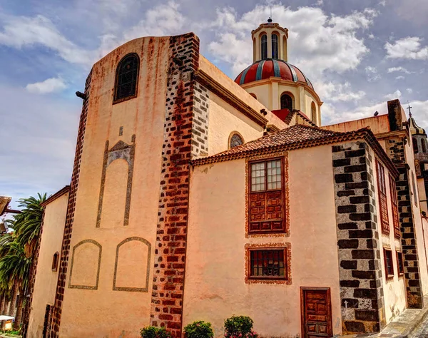 Santa Cruz Palma Spain March 2020 Historical Center Cloudy Weather — Fotografia de Stock